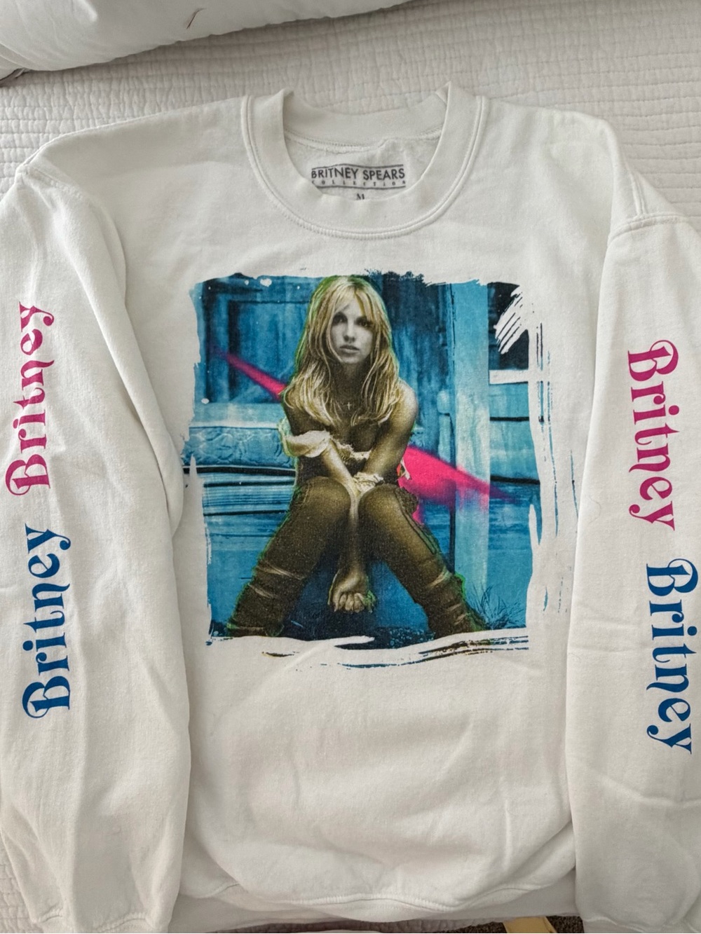 Britney Spears Collection Graphic Crewneck Sweatshirt